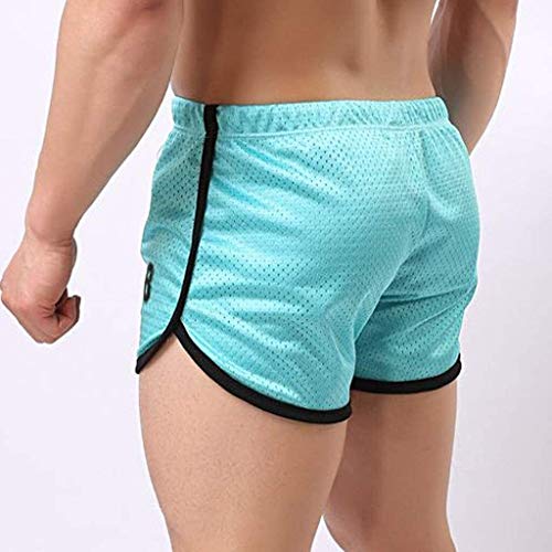 Hombre Pantalones Cortos Sudor Respirable Casual Modernas De La Ejecutar Capacitación De Secado Rápido Pantalones Cortos De Los Hombre Corto Traje De Baño Natación Troncos De Natación Del Boxeador