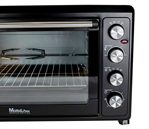 HORNO ELECTRICO DE CONVECCION Y RUSTIPOLLO 60L 2500W TEMPORIZADOR ACCESORIOS INCLUIDOS