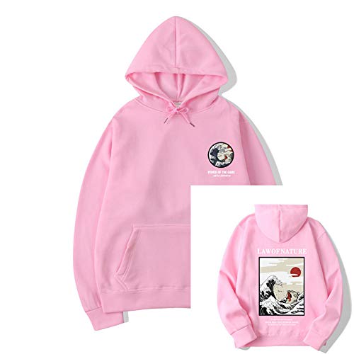 HOSD Nueva Sudadera con Capucha Hip Hop Street Wear Sudaderas Skateboard Hombres/Mujeres Sudaderas con Capucha Hombres Casual Rosa Negro Gris Azul Sudaderas con Capucha Caqui L