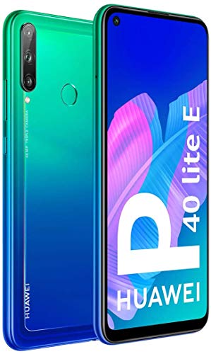 HUAWEI P40 Lite E - Smartphone con pantalla FullView de 6,39" (Kirin 710, 4 GB + 64GB, Triple Cámara IA de 48MP, Batería de 4000 mAh), Color Azul