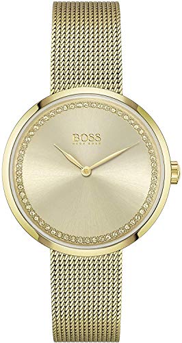 Hugo BOSS Reloj Analógico para Mujer de Cuarzo con Correa en Acero Inoxidable 1502547