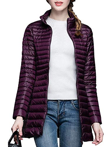 HuntDream Puffer Ligero de Peso para Mujer Abajo Parka