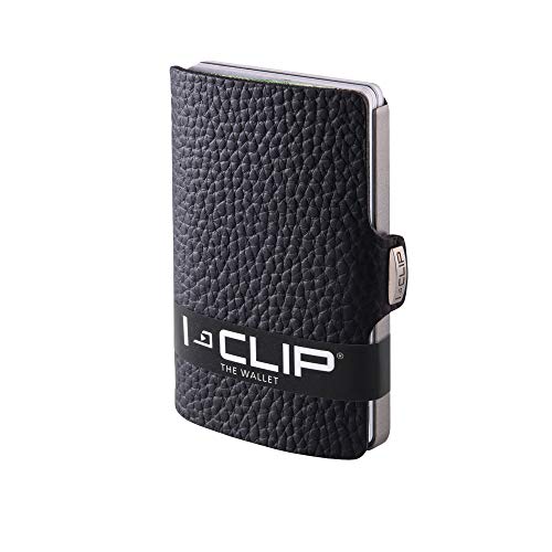 I-CLIP Original Silver Pure Black, Cartera, Billetera, Monedero