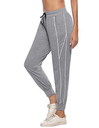 iClosam PantalóN Deportivo De Mujer Casual Suave PantalóN De Yoga Mujer Pant Sport Trousers