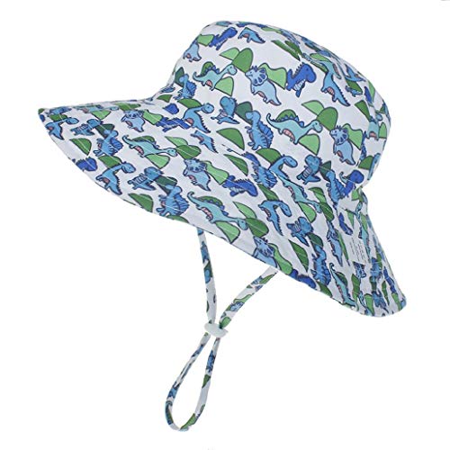 iClosam Sombrero Bebe NiñO O NiñAs Verano UPF 50+ Transpirable Seco RáPido Ajustable De Sol Gorra Bucket Hat De Playa