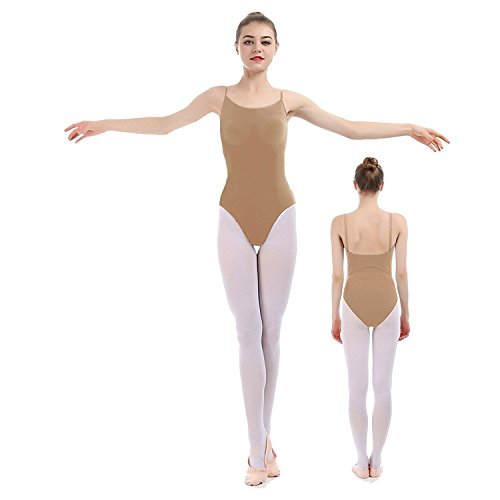 iMucci Maillots de Gimnasia para niña Maillot de Danza Gimnasia Leotardo Clásico Ballet Vestido para Niñas Mujer