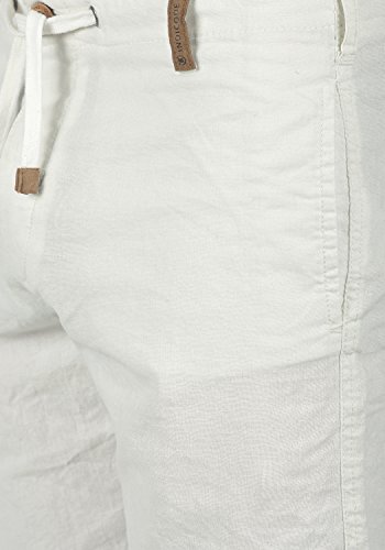 INDICODE Ives - patalón corto para hombre, tamaño:XL;color:Off-White (002)