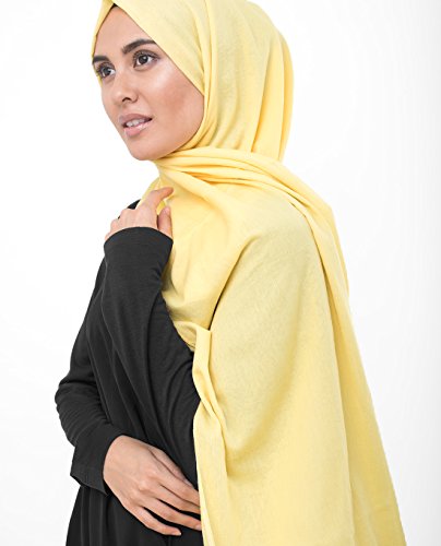 Inessence© Cotton Voile Hijab Bufanda de las señoras