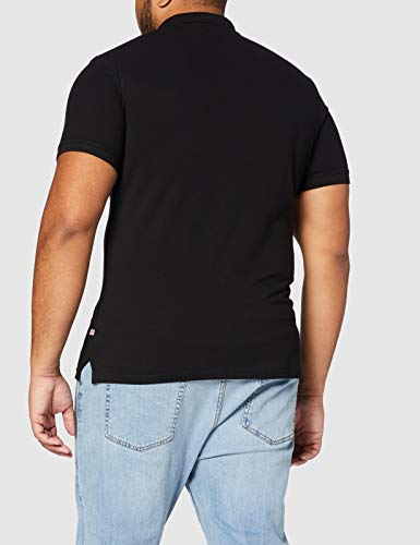 Jack & Jones Jjebasic Polo SS Noos, Negro, Large para Hombre