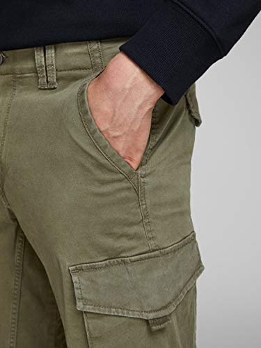 Jack & Jones Jjipaul Jjflake AKM 542 Noos Pantalones, Verde (Olive Night Olive Night), W31/L32 (Talla del Fabricante: 31) para Hombre