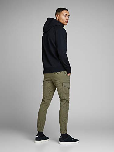 Jack & Jones Jjipaul Jjflake AKM 542 Noos Pantalones, Verde (Olive Night Olive Night), W31/L32 (Talla del Fabricante: 31) para Hombre