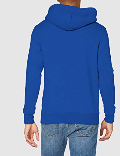 Jack&Jones JJECORP Logo Sweat Hood Noos Sudadera con Capucha, Classic Blue/Detail:Play - REG, Large para Hombre