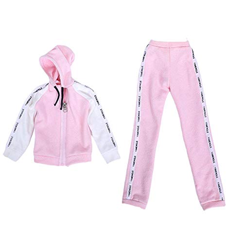 Juego de ropa de muñeca hecha a mano de moda de 60 cm Ropa casual diaria Tops Pantalones Faldas Pijama Traje deportivo Trajes con sombrero Accesorios para Barbie Muñeca de 22 pulgadas