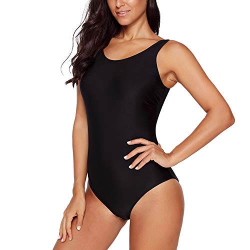 Jywmsc Mujer Traje de una Pieza con Relleno Bañador Push up Ropa de Baño Cintura Alta Tankini