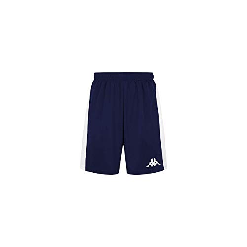 Kappa Caluso Pantalón de Baloncesto, Unisex Adulto, Azul Marino, 3XL