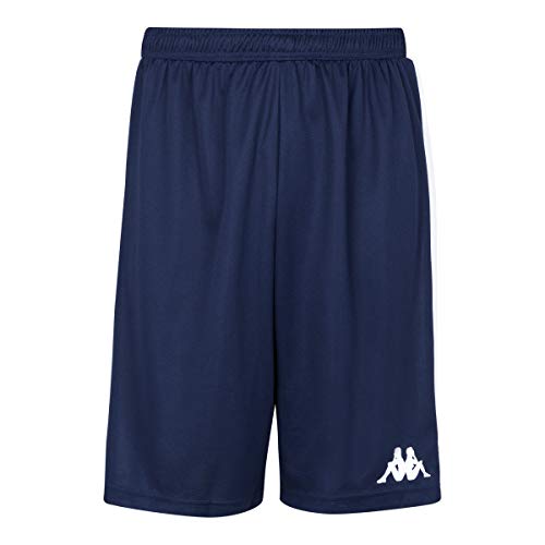 Kappa Caluso Pantalón de Baloncesto, Unisex Adulto, Azul Marino, 3XL