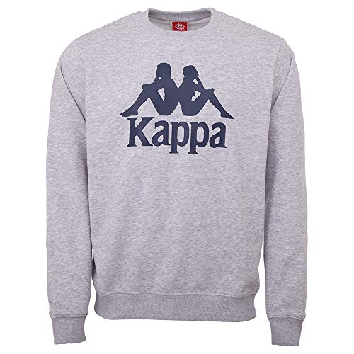 Kappa Sudadera para Hombre SERTUM 18M L 'Grey Melange, M