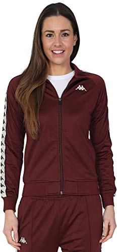 Kappa Wanniston Slim 222 Banda Authentic Chaqueta, Mujer, Rojo/Violeta, L