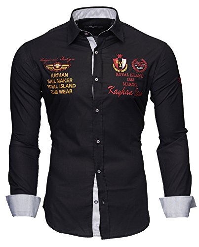 Kayhan Hombre Camisa Monaco Black M