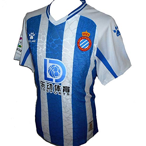 Kelme Espanyol RCD - Camiseta de fútbol para hombre 2020-201 (M)