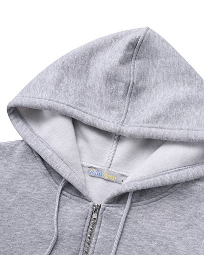 Kidsform Sudadera con Capucha para Mujer Sudadera con Capucha de Otoño Sudadera con Bolsillo Hoodie E-Gris S