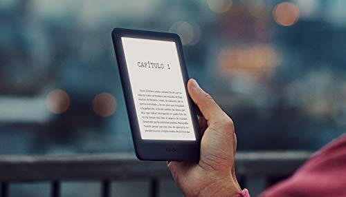 Kindle, ahora con luz frontal integrada, negro