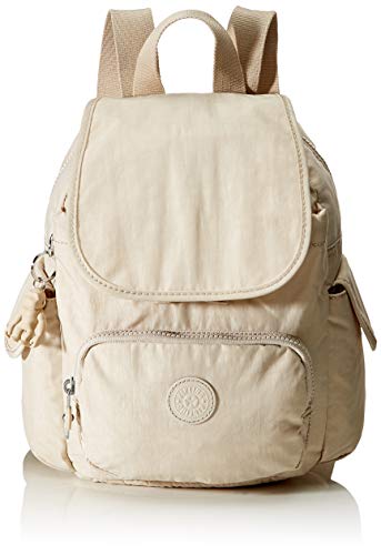 Kipling City Pack Mini, BACKPACKS para Mujer, Marfil dinámico, 14x27x29 cm (LxWxH)