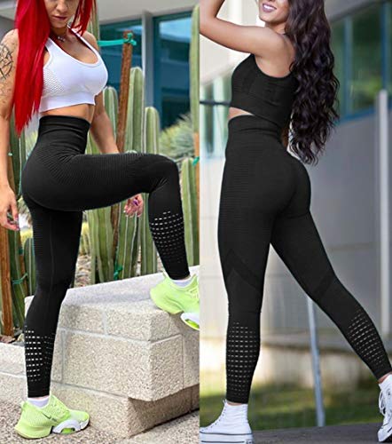 KIWI RATA Leggings Deportivos sin Costuras Mujer Mallas Push Up Cintura Alta Yoga Leggins Pantalón Moda Pantalones Deporte para Correr Fitness Elásticos y Transpirables