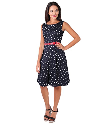 KRISP 6874-NVY-12 (Vestido Pin Up)