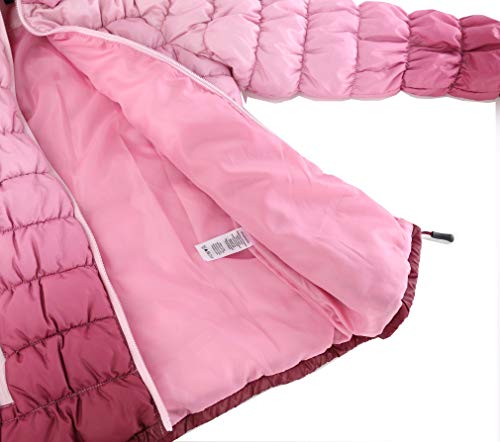 Krumba Niña Gradiente Impermeable Chaqueta Violeta 158