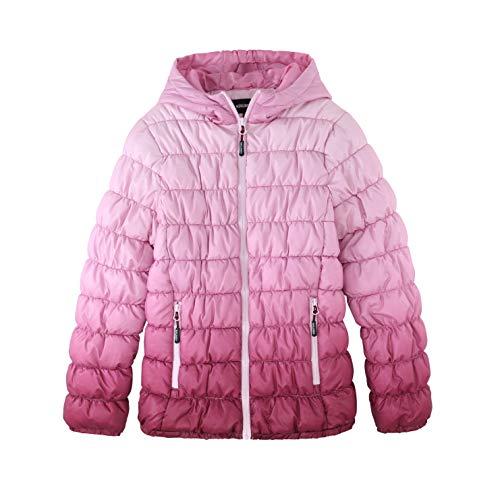 Krumba Niña Gradiente Impermeable Chaqueta Violeta 158