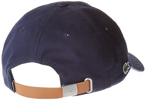 Lacoste RK4709 Gorra, Marine, Talla Única (Talla del Fabricante: TU) para Hombre