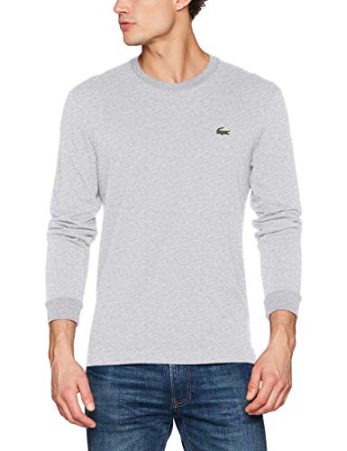 Lacoste TH0123 Camiseta, Argent Chine, Large (Talla del Fabricante: 5) para Hombre