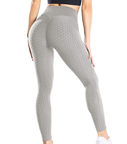 Lalamelon Mallas Push up Mujer Leggins Deportivos Yoga Leggings de Cintura Alta Pantalones Deporte con Bolsillos para Fitness Running Elásticos y Transpirables