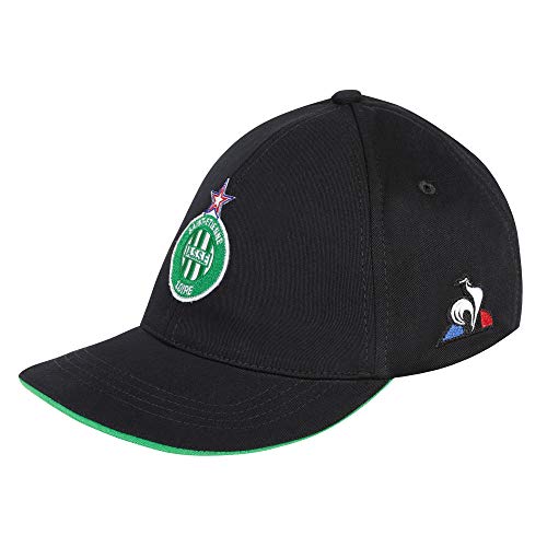 Le Coq Sportif Asse Fanwear Cap Gorra, Hombre, Black, TU