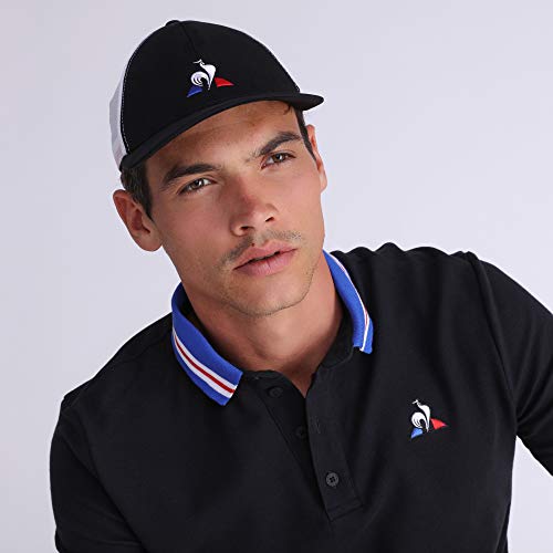 Le Coq Sportif Tri Cap Black Gorra, Unisex Adulto, Talla Única