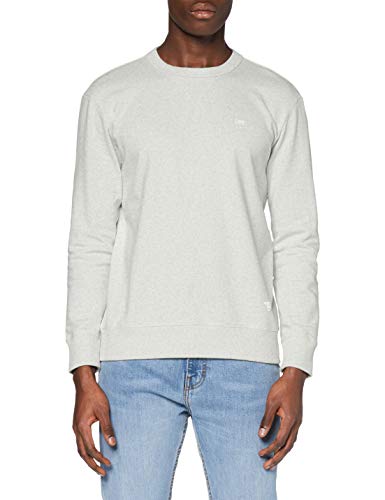 Lee Sustainable Crew SWS Sudadera, Gris (Grey Mele MP), M para Hombre