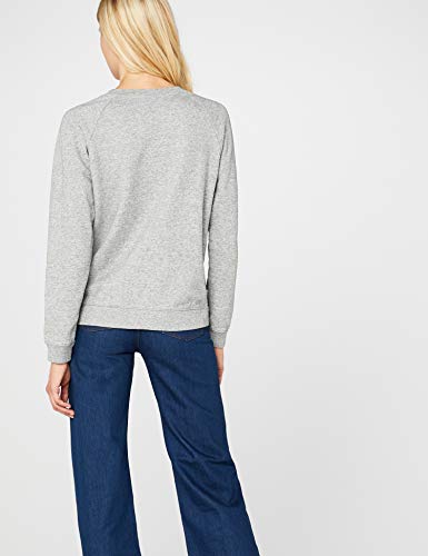 Levi's 29717, Sudadera Para Mujer, Gris (Fleece Batwing Smokestack Htr 0), Medium