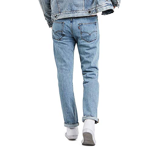 Levi's 501 Original Fit Jeans Vaqueros, Azul (Light Stonewash 0134), 36W / 32L para Hombre