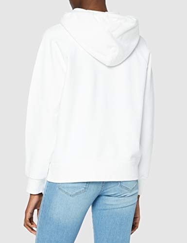 Levi's Batwing Hoodie, cappuccio Donna, Avorio (Sportswear Hoodiee White 0001), Small