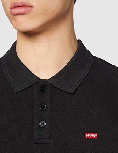 Levi's Housemark Polo, Mineral Black, S para Hombre