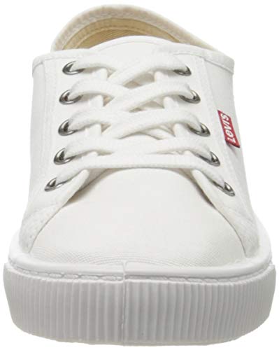 Levi's Malibu Beach S, Zapatillas Mujer, Blanco (B White 50), 39 EU