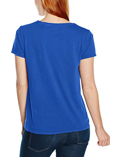 Levi's The Perfect Tee, Camiseta, Mujer, Azul (Sptwr Surf Blue 0407), 2XS