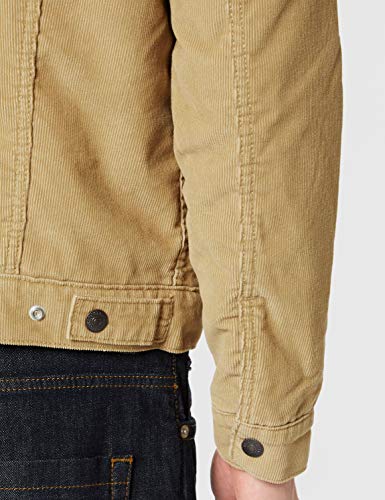 Levi's Type 3 Sherpa Trucker Chaqueta, True Chino Cord Better, M para Hombre