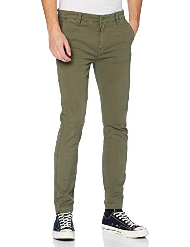 Levi's XX Chino Slim II Khakis, Bunker Olive Shady GD Ccu B, 32W / 32L para Hombre