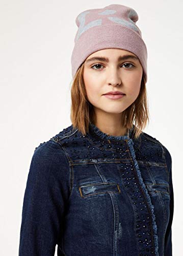 Liu Jo Beanie with Maxi Logo FROZEN