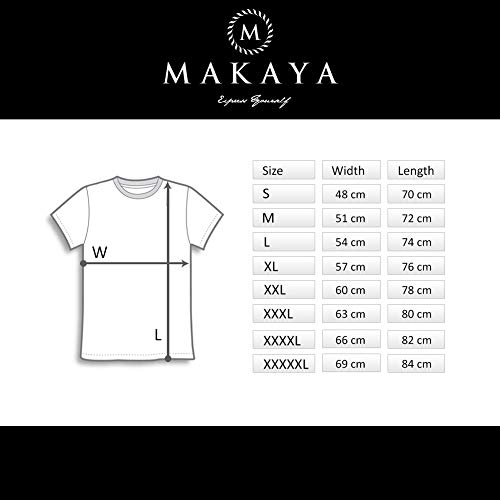 MAKAYA Oversize Hip Hop Top Manga Corta - Sonrisa Auriculares - Camiseta Hipster Smile Mujer Negro M