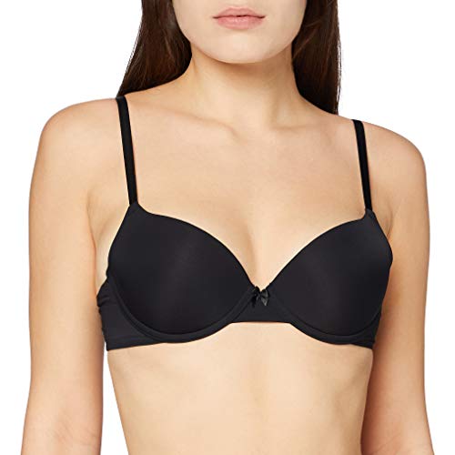 Marca Amazon - IRIS & LILLY BLIC004 sujetadores push up, Negro (Black), 100C (Talla del fabricante: 38C)