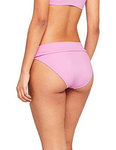 Marca Amazon - IRIS & LILLY Braguita de Bikini con Cintura Vuelta Mujer, Rosa (Hot Orchid), S, Label: S