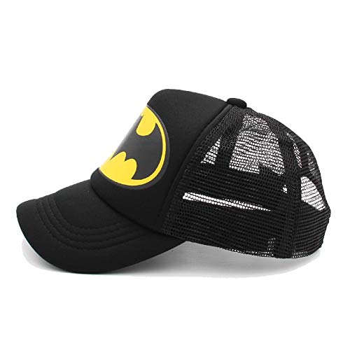 MdsfeGorra de béisbol para niños, niños y niñas, Sombrero de Hip Hop Ajustable de Dibujos Animados, Protector Solar de Verano, Sombrero de Malla, Protector Solar, sombrero-46-Talla única